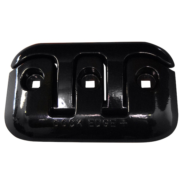Flip-Up Dock Cleat - 8" - Black